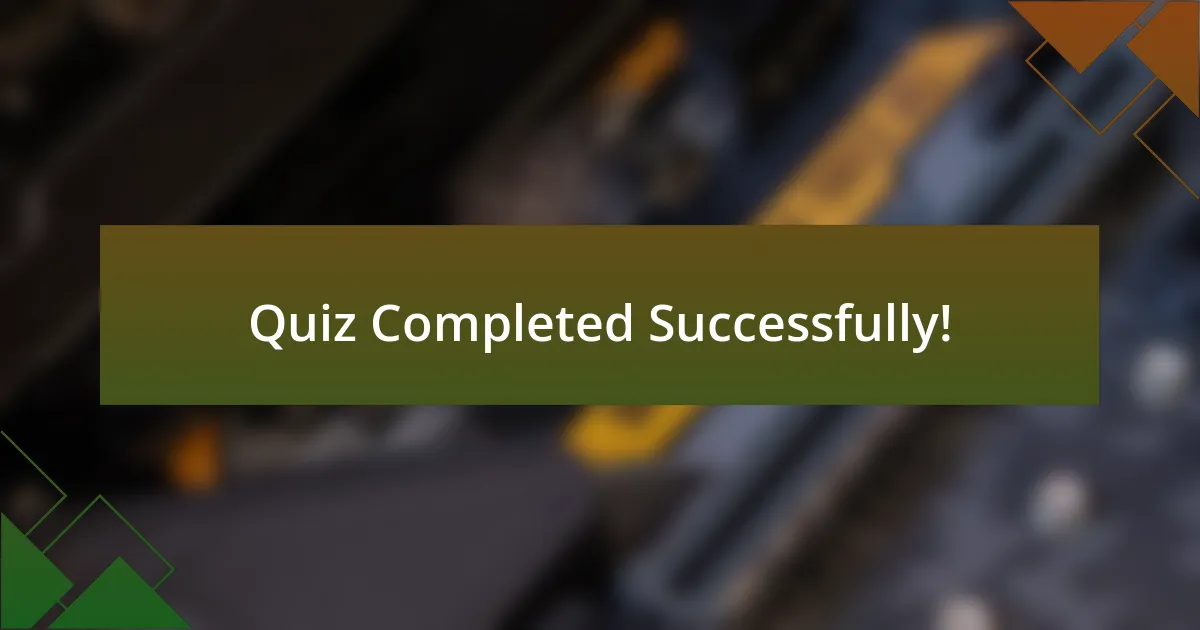 Quiz Completed Successfully!