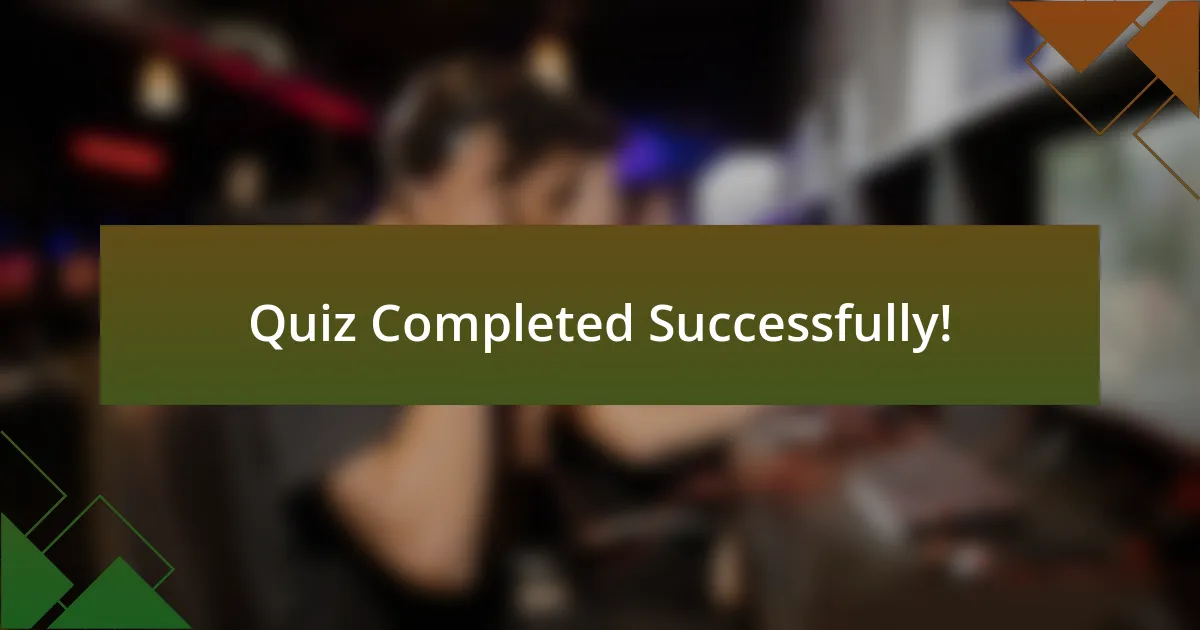 Quiz Completed Successfully!