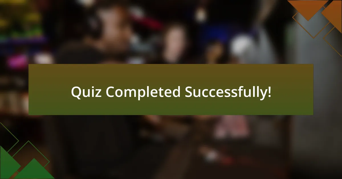 Quiz Completed Successfully!