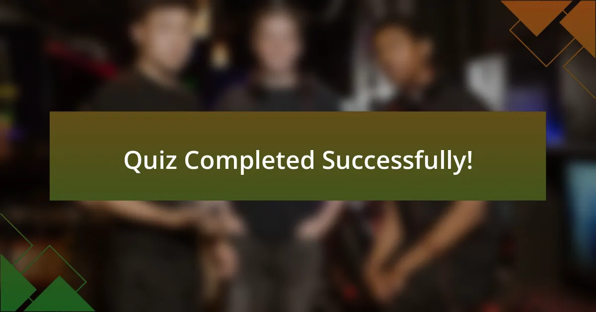 Quiz Completed Successfully!