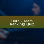 Dota 2 Team Rankings Quiz