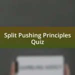 Split Pushing Principles Quiz