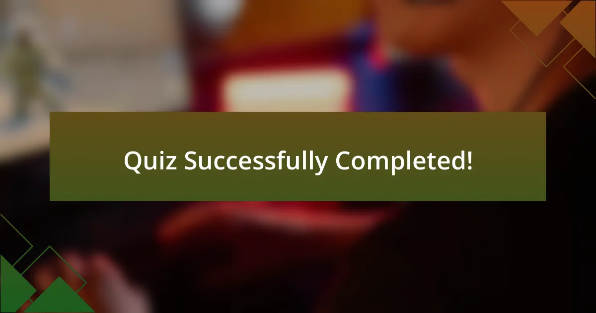 Quiz Successfully Completed!